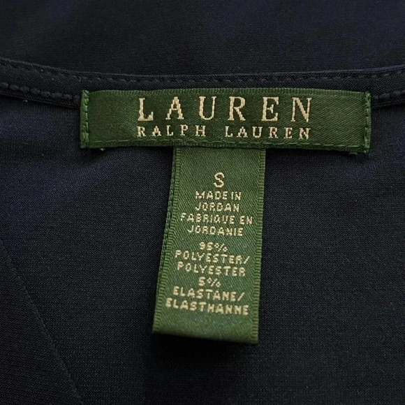 LAUREN Ralph Lauren Sleeveless Twist Front Dress - Picture 9 of 10